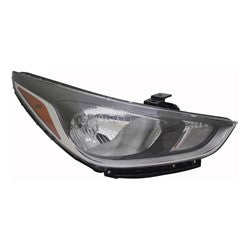 2018-2022 Hyundai Accent Sedan Head Lamp Passenger Side Halogen Capa , HY2503218C