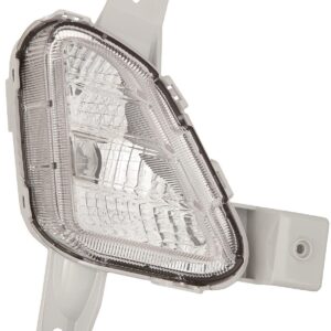 Daytime Running Lamp Passenger Side Hyundai Sonata 2018-2019 Bulb Type , HY2563106