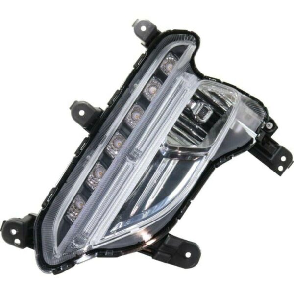 Fog Lamp Front Driver Side Hyundai Santa Fe Sport 2017-2018 Sport Model With Around View Monitor High Quality , HY2592164 - Image 4