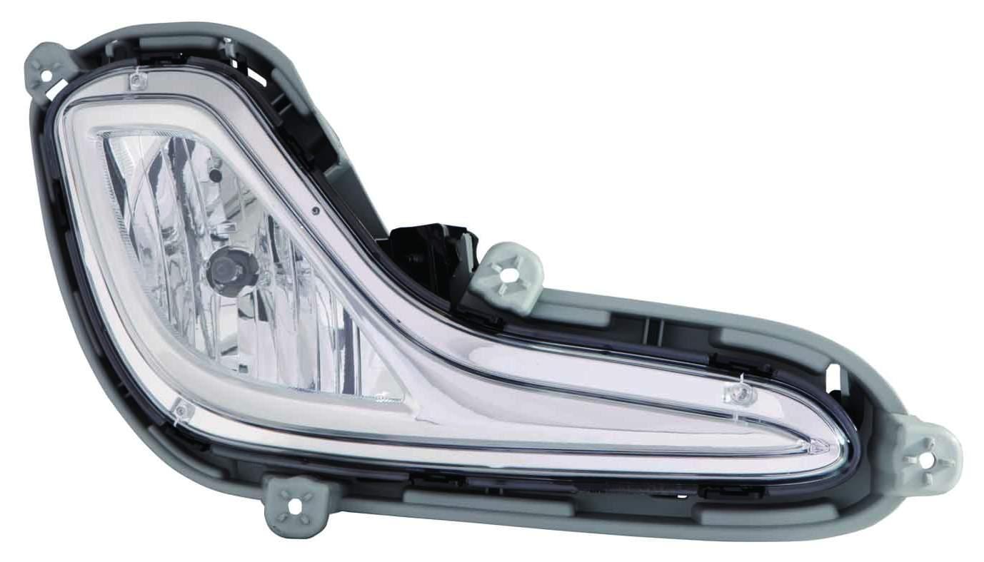 Fog Lamp Front Passenger Side Hyundai Accent Hatchback 2012-2017 High Quality , HY2593139