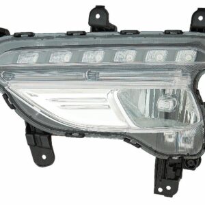 Fog Lamp Front Passenger Side Hyundai Santa Fe Sport 2017-2018 Sport Model With Around View Monitor High Quality , HY2593164