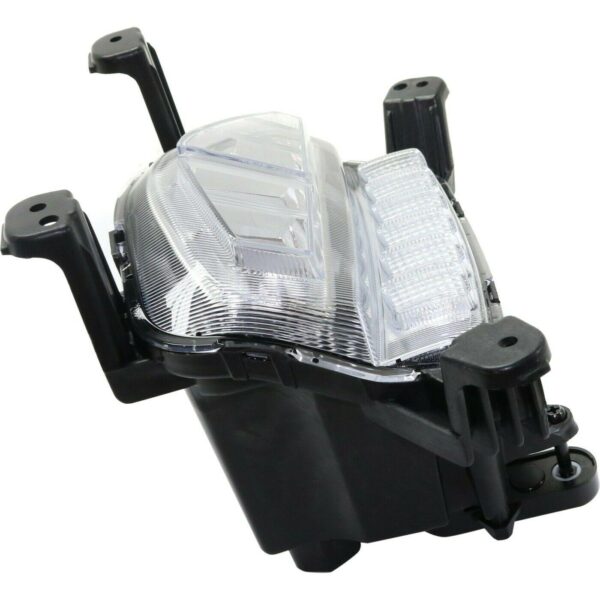 Fog Lamp Front Passenger Side Hyundai Santa Fe Xl 2017-2018 Led With Drl Without Sport Pkg , HY2593165 - Image 5