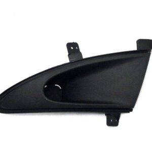 Fog Lamp Cover Front Passenger Side Hyundai Elantra 2007-2010 Sedan Matte-Black , HY2599103