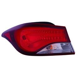 Tail Lamp Driver Side Hyundai Elantra Sedan 2014-2016 Korea Built High Quality , HY2804130
