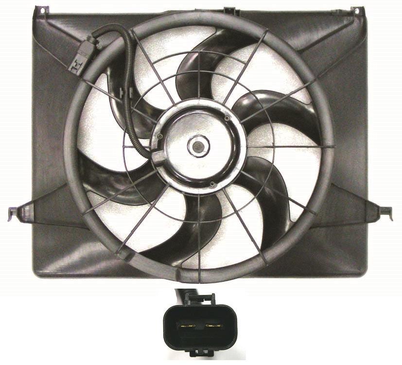 Cooling Fan Assembly Hyundai Sonata 2006-2008 2.4L , HY3117100