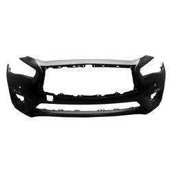 2018-2024 Infiniti Q50 Sedan Bumper Front Primed With , IN1000285