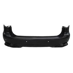 Bumper Rear Infiniti Qx60 2016-2020 Primed With Hitch/Backup Intervention(2 Inner Holes) With Sensor , IN1100164
