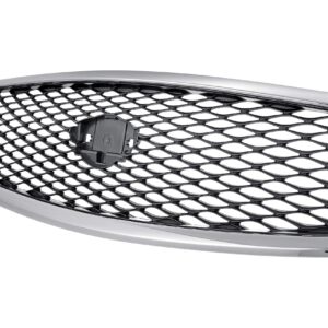 Grille Infiniti Q50 Sedan 2014-2017 Gray/Black With Chrome Front Ame , In1200118U - Hunt Parts