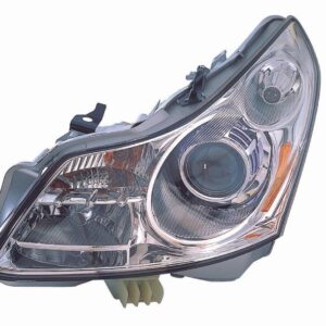 Head Lamp Driver Side Infiniti G35 Sedan 2007-2008 Without Tech High Quality , IN2502137