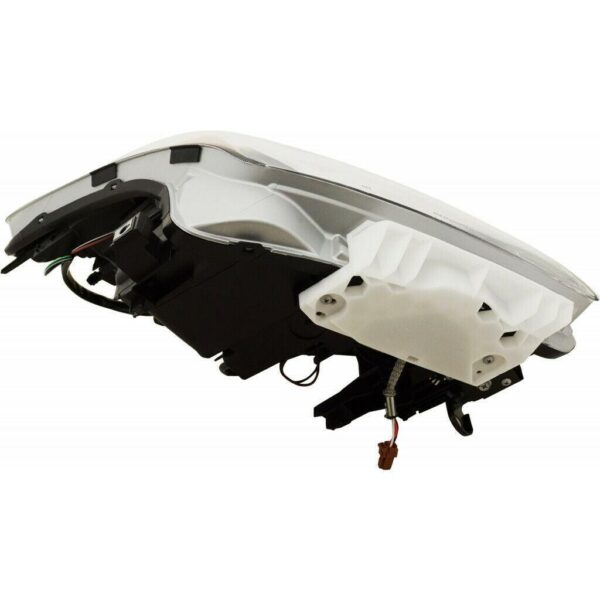 Head Lamp Passenger Side Infiniti Q60 Coupe 2014 Hid With Dark Titanium Bezel High Quality , IN2503148 - Image 4