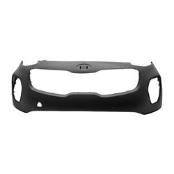 Bumper Front Kia Sportage 2017-2019 Primed Without Sensor For Awd Model Capa , Ki1000180C - Hunt Parts