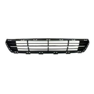 Grille Lower Kia Optima 2014-2015 Painted Black With Chrome Moulding Sx/Sx-T/Sxl , KI1036120