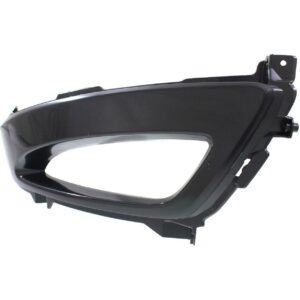 Fog Lamp Bezel Front Driver Side Kia Optima 2011-2013 Matte-Black Korea Built , KI1038108