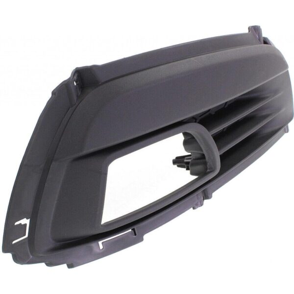 Fog Lamp Cover Front Passenger Side Kia Optima 2009-2010 Matte-Black With Hole , KI1039106 - Image 4