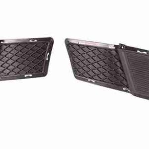 Fog Lamp Cover Front Passenger Side Kia Forte5 Hatchback 2011-2013 Matt-Black , KI1039112