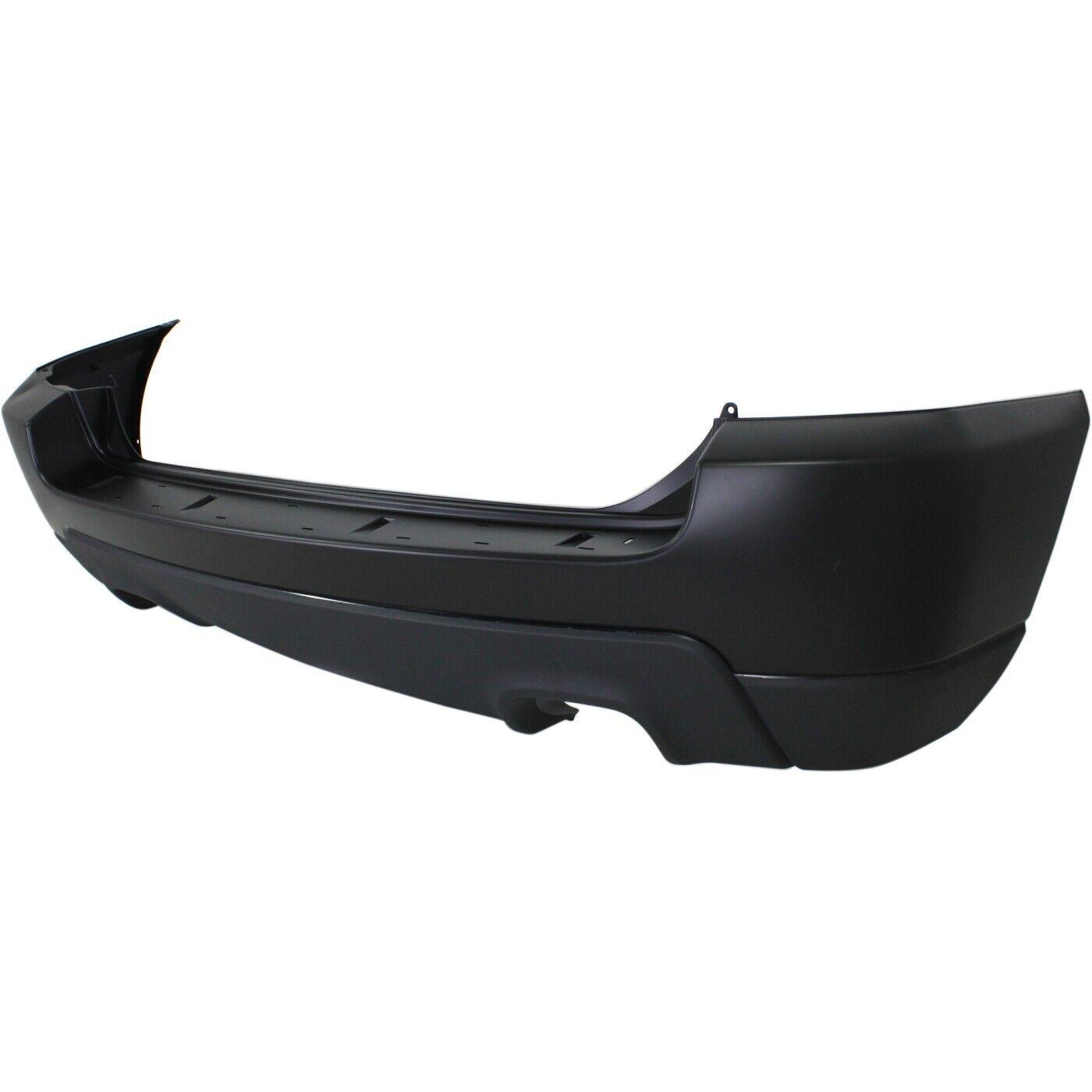 Bumper Rear Kia Sportage 2009-2010 Primed 2.7L Without Flare With Dual Exhaust Capa , KI1100150C