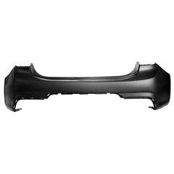 Bumper Rear Kia Rio Sedan 2018-2020 Primed Without Sensor , KI1100216