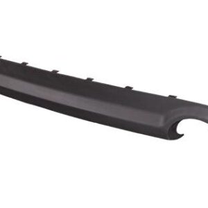 Bumper Rear Lower Kia Forte 2010-2013 Matte-Black With Right Side Exhaut Hole (Sx ) , KI1115101