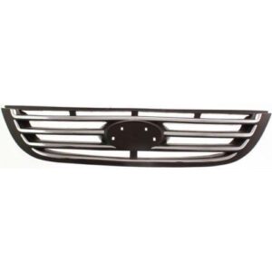 Grille Kia Spectra 2007-2008 Chrome/Black , KI1200127