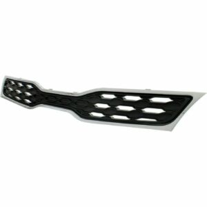 Grille Upper Kia Rio Hatcheback 2012-2015 Chrome/Black With Fog Lamp Hole Type , KI1200152