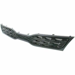 Grille Upper Kia Rio Hatcheback 2012-2015 Matte-Black Without Fog Lamp Type , KI1200153