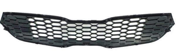 Grille Painted Kia Forte5 Hatchback 2014-2016 Dark Silver With Chrome Moulding For Ex , KI1200156 - Image 5