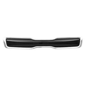 Grille Kia Soul 2014-2016 With Chrome Moulding Without Base Shiny Black , KI1200159