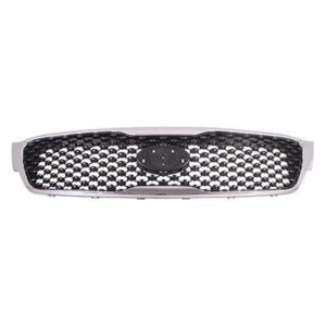 Grille Kia Sorento 2016-2018 Matte Dark Gray With Chrome Front Without Moni Sx/Limited , KI1200182