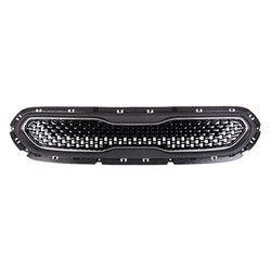 Grille Kia Niro 2017-2019 Ptd Black With Chrome Front Without Adaptive Cruise , KI1200200