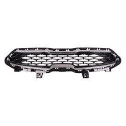 2019-2021 Kia Forte Grille Ptd Black With Chrome Moulding Ex/S Model , KI1200205