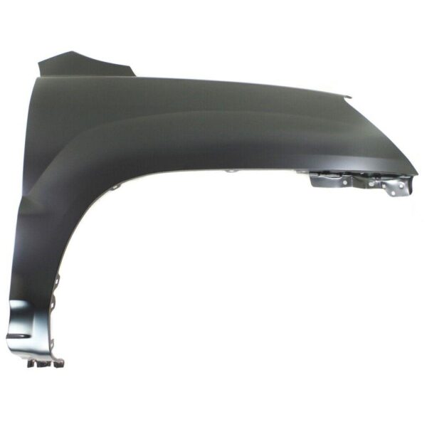 Fender Front Passenger Side Kia Sportage 2005-2010 Without Moulding Hole Lx Model , KI1241120 - Image 2