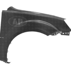 Fender Front Passenger Side Kia Rio Sedan 2006-2011 Without Side Marker , KI1241123