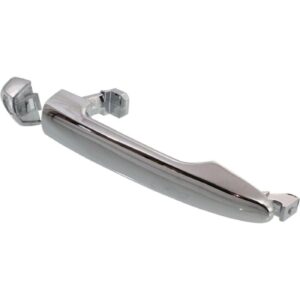 Door Handle Front Outer Driver Side Kia Rondo 2007-2010 Chrome (With Key Hole) , KI1310106