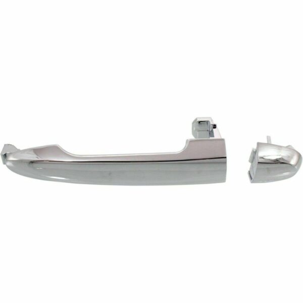 Door Handle Front Outer Passenger Side Kia Rondo 2011-2012 Chrome (Without Key Hole) , KI1311106 - Image 2
