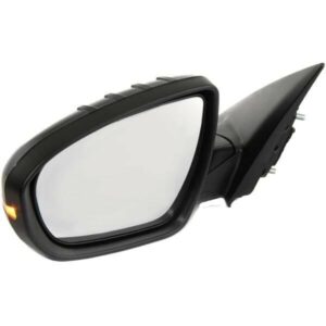 Mirror Driver Side Kia Optima 2012-2013 Power Heated With Signal Lamp With Manual Folding , KI1320162