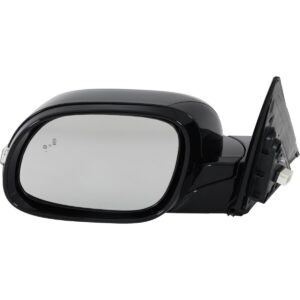 Mirror Driver Side Kia Soul 2017-2019 Power Ptm Heated With Blind Spot/Signal , Ki1320216 - Hunt Parts