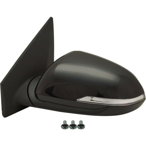 Mirror Driver Side Kia Rio Sedan 2018 Power Black With Signal , KI1320219 - Image 4