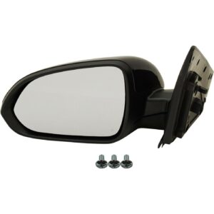 Mirror Driver Side Kia Rio Hatcheback 2018 Power Black With Signal , KI1320219