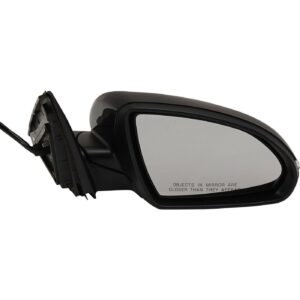 Mirror Passenger Side Kia Optima 2016-2018 Power Heated Without Memory/Blind Spot With Signal , KI1321201