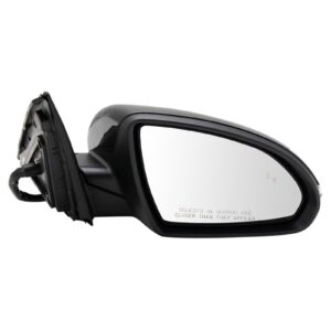 Mirror Passenger Side Kia Optima 2016-2020 Power Heated Ptm Without Camera With Memory/Signal Power Fold , KI1321205