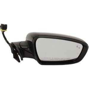 Mirror Passenger Side Kia Forte 2017-2018 Power Ptm With Blind Spot/Signal/Heat/Puddle Lamp Power Fold , KI1321215