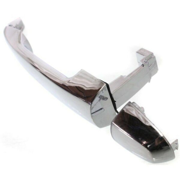 Door Handle Rear Driver Side/Passenger Side Kia Rondo 2011-2012 Outer Chrome , KI1520105 - Image 2