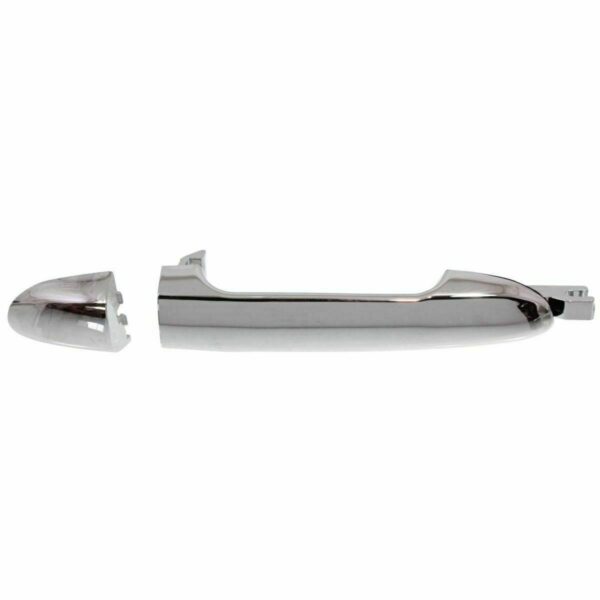 Door Handle Rear Outer Passenger Side Kia Spectra 2005-2007 Chrome With Cap , KI1521122 - Image 2