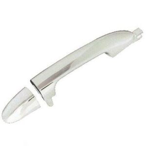 Door Handle Rear Outer Passenger Side Kia Spectra 2005-2007 Chrome With Cap , KI1521122
