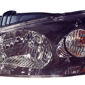 Head Lamp Driver Side Kia Spectra 2005-2006 (Smoked) Ex/Sx High Quality , KI2502117