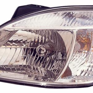 Head Lamp Driver Side Kia Rio5 2009-2011 Chrome Bezel High Quality , KI2502142