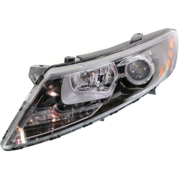 Head Lamp Driver Side Kia Optima 2012-2013 Halogen High Quality , KI2502157 - Image 3