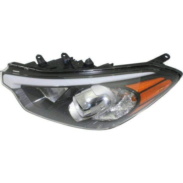 Head Lamp Driver Side Kia Forte5 Hatchback 2014-2016 Halogen Without Led Position Lamp High Quality , KI2502170 - Image 4