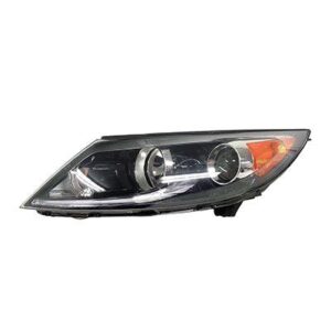 Head Lamp Driver Side Kia Sportage 2013-2016 With Led Accent Light High Quality , KI2502177