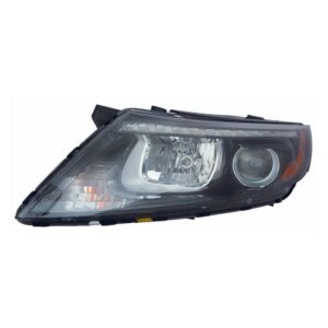 Head Lamp Driver Side Kia Optima 2014-2015 Hid With Drl Usa Built High Quality , KI2502178
